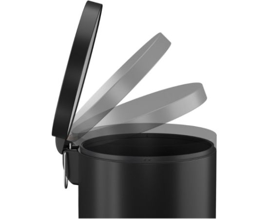 Hailo Atkritumu tvertne ar pedāli Selekta L / 30L / matēti melna Jaunumi -Dārzam
