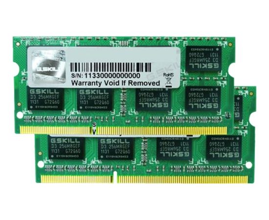 G.Skill DDR3 SO-DIMM 16GB 1600-11 SL Dual Оперативная память (RAM)