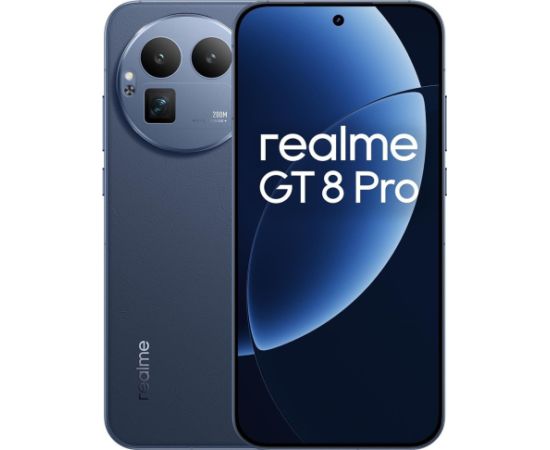 realme GT 8 Pro 5G 17.2 cm (6.79") Dual SIM USB Type-C 16 GB 512 GB 7000 mAh Blue Мобильные телефоны