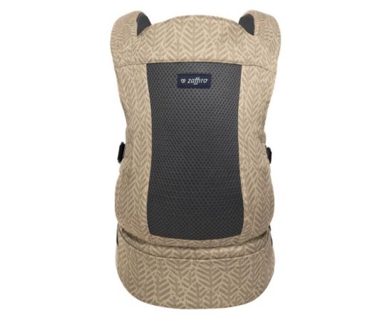 Ķengursoma CITY AIR Beige Leaves N27-019 Womar [A] Bērnu pārnēsāšanai