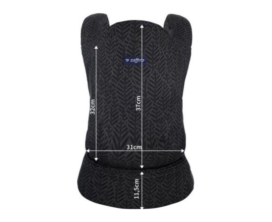 Ķengursoma CITY AIR Beige Leaves N27-019 Womar [A] Bērnu pārnēsāšanai