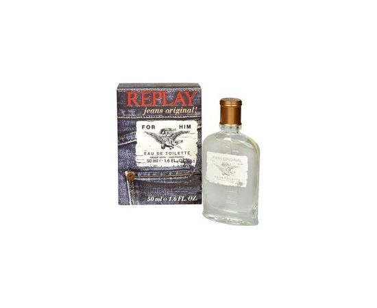 Replay Jeans Original for Him EDT 50ml Vīriešu Smaržas
