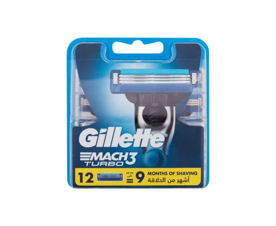Gillette Mach3 / Turbo 12pc Skuvekļu papildpiederumi