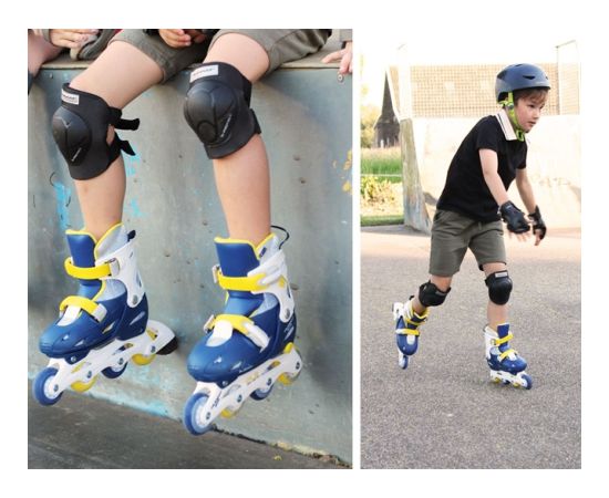 Schreuderssport Skates NIJDAM 52SJ 27/30 navy blue/white/orange Jaunumi - Sports