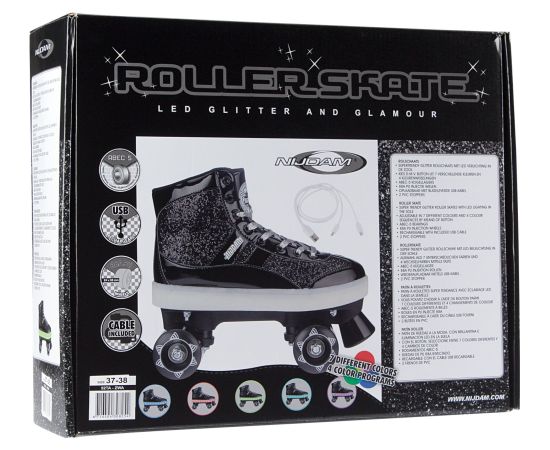 Schreuderssport Skates NIJDAM 52TA 33/34 Black Jaunumi - Sports
