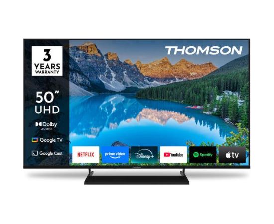TV Set THOMSON 50 " 4K Ultra HD 3840 x 2160 pixels Flat 16:9 LED 50UG5X15 Televizori