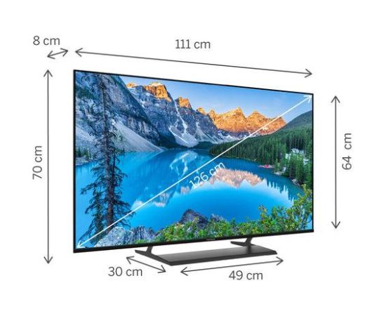 TV Set THOMSON 50 " 4K Ultra HD 3840 x 2160 pixels Flat 16:9 LED 50UG5X15 Televizori
