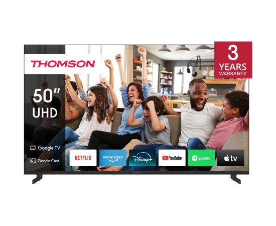TV Set THOMSON 50 " 4K Ultra HD 3840 x 2160 pixels Flat 16:9 LCD 50UG4S14 Телевизоры