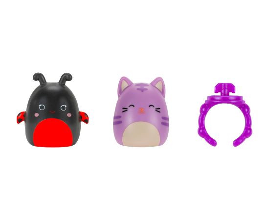 SQUISHMALLOWS SQUISH-A-LONGS figūriņas, 2-paka necaurspīdīgā iepakojumā, 2,5 cm Jaunumi, Bērnu preces