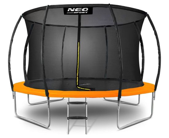 Trampolina ogrodowa Neo-Sport NS-12C201 z siatką wewnętrzną 12.5 FT 374 cm Jaunumi - Sports
