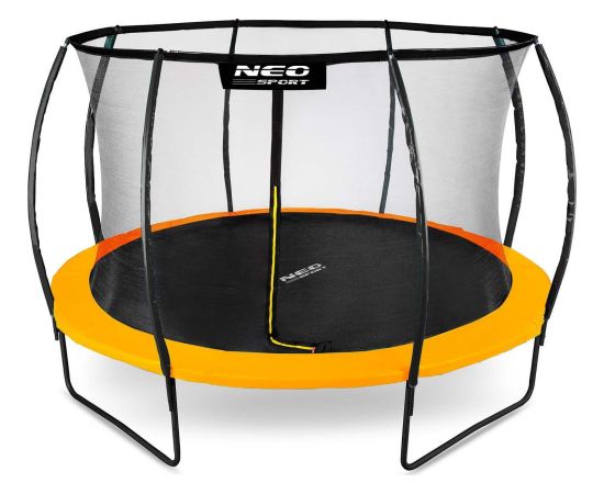 Trampolina ogrodowa Neo-Sport NS-12C201 z siatką wewnętrzną 12.5 FT 374 cm Jaunumi - Sports