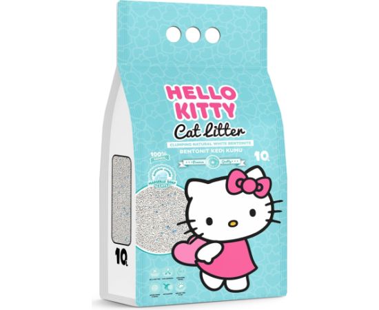 Żwirek dla kota HelloKitty bentonitowy żwirek dla kota, mydło marsylskie 10L Kaķu pakaiši