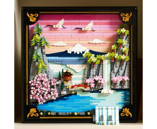 LEGO ART Japoński krajobraz z kwitnącą wiśnią (31218) Jaunumi, Bērnu preces