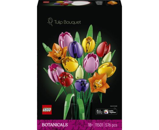 Lego Botanicals Bukiet tulipanów (11501) Jaunumi, Bērnu preces