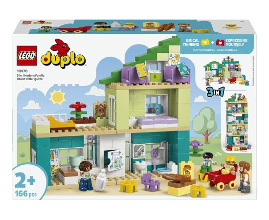 LEGO Duplo Nowoczesny dom rodzinny (10470) Jaunumi, Bērnu preces
