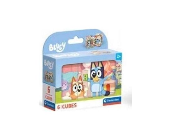 Clementoni Clementoni Klocki obrazkowe 6el Bluey 40662 Машины и аксессуары