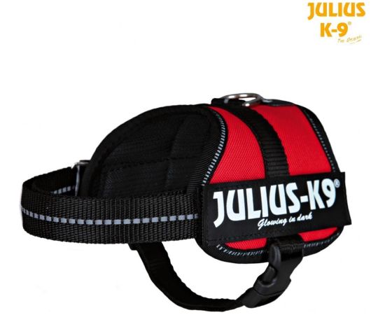 Trixie Szelki dla szczeniąt Julius-K9 2/ XS–S: 33–45 cm, czerwone Citas preces
