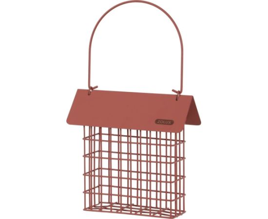 Zolux Dystrybutor bloków tłuszczowych z daszkiem kol. ceglasty Citas preces