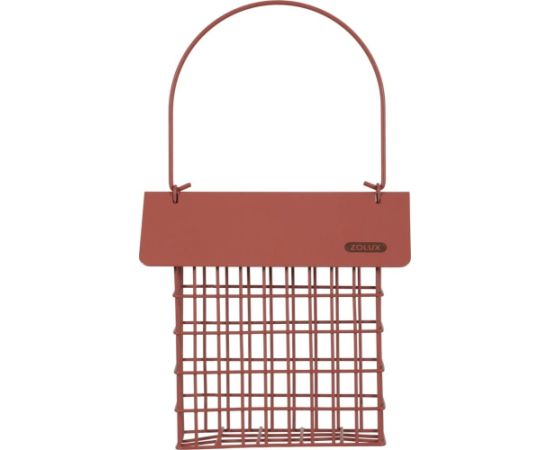 Zolux Dystrybutor bloków tłuszczowych z daszkiem kol. ceglasty Citas preces