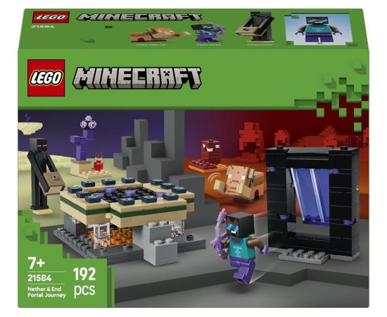 Lego Minecraft Podróż przez portal netheru (21584) Jaunumi, Bērnu preces