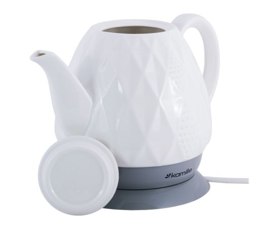 Keramikas elektriskā tējkanna 1,5 L, 1200 W, 1727, Kamille Tējkannas (elektriskās)