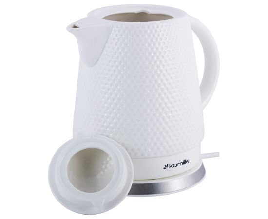 Keramikas elektriskā tējkanna 1,5 L, 1200 W, 1725, Kamille Tējkannas (elektriskās)