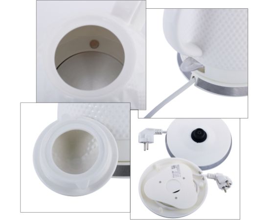 Keramikas elektriskā tējkanna 1,5 L, 1200 W, 1725, Kamille Tējkannas (elektriskās)