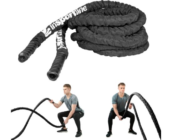 Stropa ar neilona aizsargu inSPORTline Waverope 15m 38mm 13kg Принадлежности для фитнеса