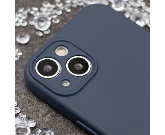 Fusion elegance fibre izturīgs silikona aizsargapvalks Samsung A156 Galaxy A15 5G zils Neoriģinālie Maciņi