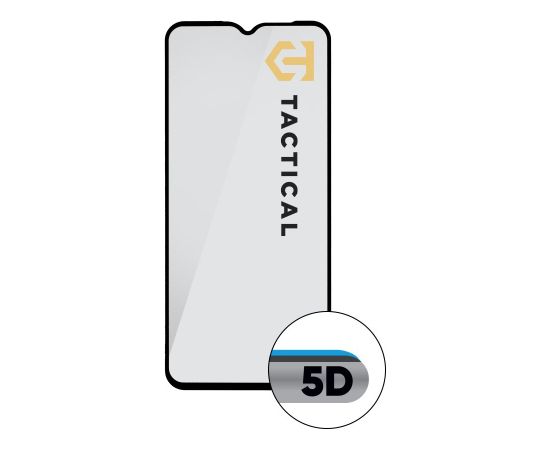 Tactical Glass Shield 5D for Samsung Galaxy A13 4G Black Ekrānu aizsardzība