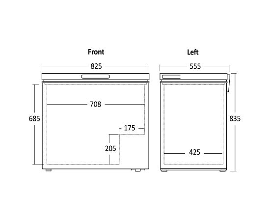 Scandomestic Chest freezer Scancool Jaunumi Sadz. tehnika