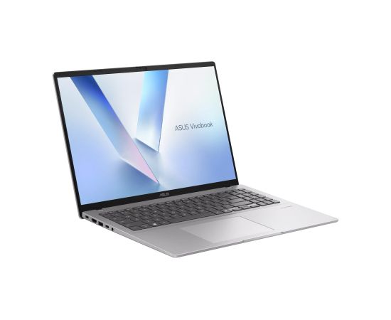 Asus Vivobook 16 M1607KA-MB150W Cool Silver 16 " IPS WUXGA 1920 x 1200 pixels Anti-glare AMD Ryzen AI 5 330 16 GB DDR5 Solid-state drive capacity 512 GB AMD Radeon Graphics Windows 11 Home 802.11ax Bluetooth version 5.3 Keyboard language English Keyboard  Portatīvie datori