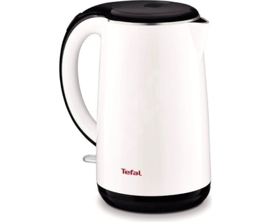 TEFAL KO260130 Standard kettle 2400 W 1.7 L Stainless steel 360° rotational base White Tējkannas (elektriskās)