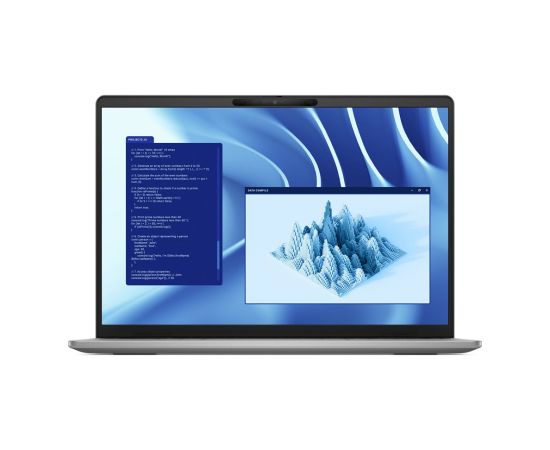 Dell L14-7455 Snapdragon X Elite X1E-80-100 14.0" WQXGA Touch 32GB SSD512 BT BLKB FPR W11Pro Titan Gray Portatīvie datori
