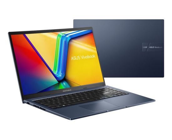 ASUS Vivobook 15 M1502YA-BQ617 Ryzen 5 7430U 15.6"FHD IPS-level Panel 60Hz 250nits AG 16GB DDR4 SSD512 Radeon Graphics WLAN+BT Cam 720p 42WHrs NoOS Quiet Blue Portatīvie datori