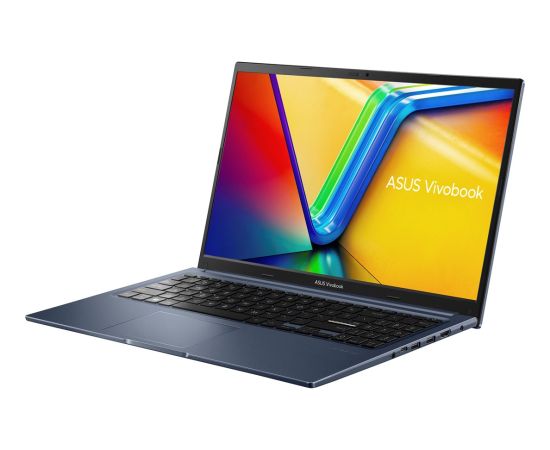 ASUS Vivobook 15 M1502YA-BQ617 Ryzen 5 7430U 15.6"FHD IPS-level Panel 60Hz 250nits AG 16GB DDR4 SSD512 Radeon Graphics WLAN+BT Cam 720p 42WHrs NoOS Quiet Blue Portatīvie datori