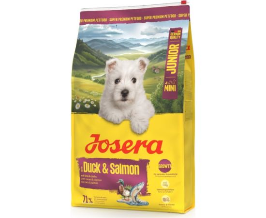 Josera Mini Junior Duck & Salmon 900g Suņu barība
