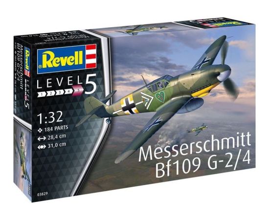 Revell Model plastikowy messerschmitt bf 109g-2/4 1/32 Фигурки и герои