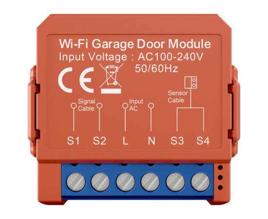 Avatto GDS16 smart WIFI garage door module Viedie slēdži