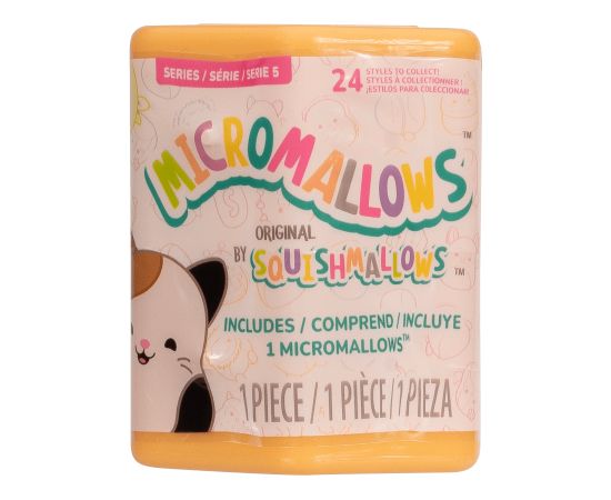 SQUISHMALLOWS W5 Micromallows noslēpumainā plīša rotaļlieta Mīkstās rotaļlietas