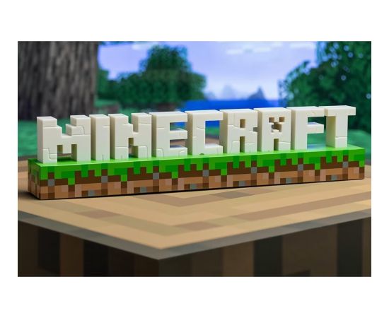 Paladone Minecraft Logo Light Dekoratīvais apgaismojums 