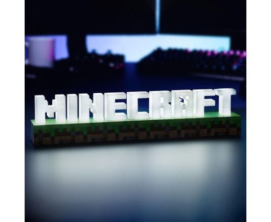 Paladone Minecraft Logo Light Dekoratīvais apgaismojums 