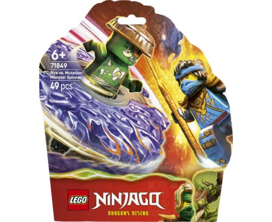 LEGO Ninjago Nya kontra zmutowany potwór na spinnerze (71849) Jaunumi, Bērnu preces