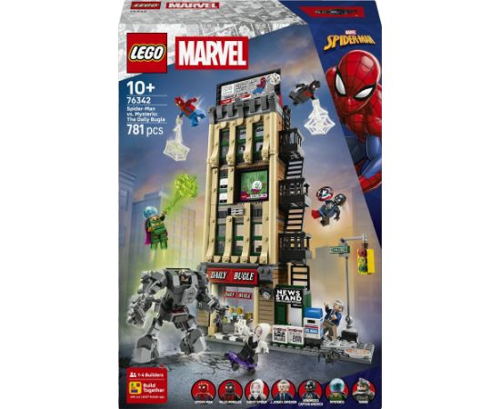 LEGO Marvel Spider-Man kontra Mysterio: Daily Bugle (76342) Jaunumi, Bērnu preces