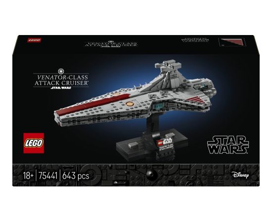 LEGO Star Wars Krążownik szturmowy typu Venator (75441) Jaunumi, Bērnu preces