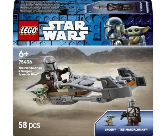 LEGO Star Wars Śmigacz Mandalorianina i Grogu (75436) Jaunumi, Bērnu preces