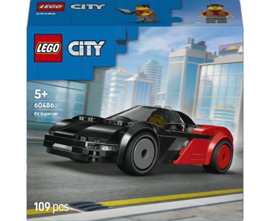 LEGO City Supersamochód elektryczny (60486) Jaunumi, Bērnu preces