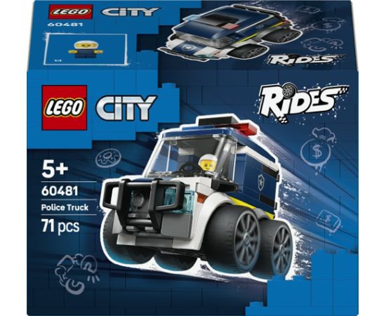 LEGO City Ciężarówka policyjna (60481) Jaunumi, Bērnu preces