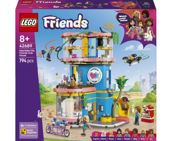 LEGO Friends Domek klubu przyjaciół (42689) Jaunumi, Bērnu preces
