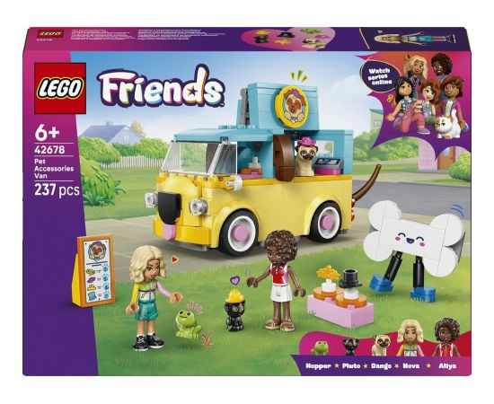 LEGO Friends Furgonetka z akcesoriami (42678) Jaunumi, Bērnu preces